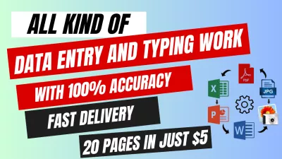 Enter any kind of data